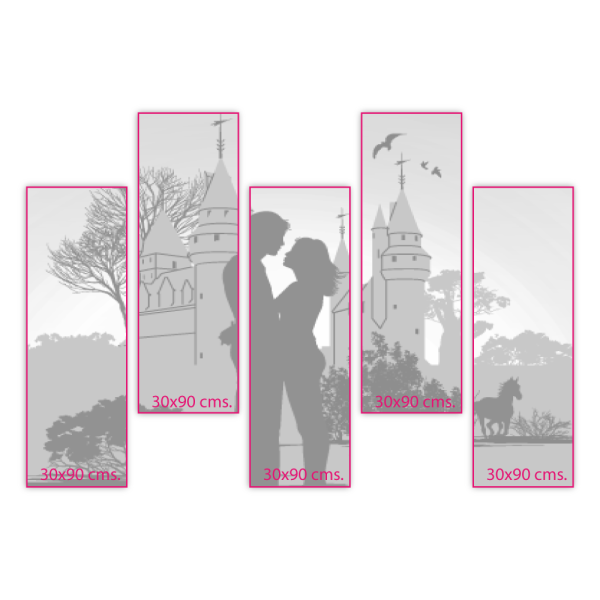 pack de cuadros decorativos canvas