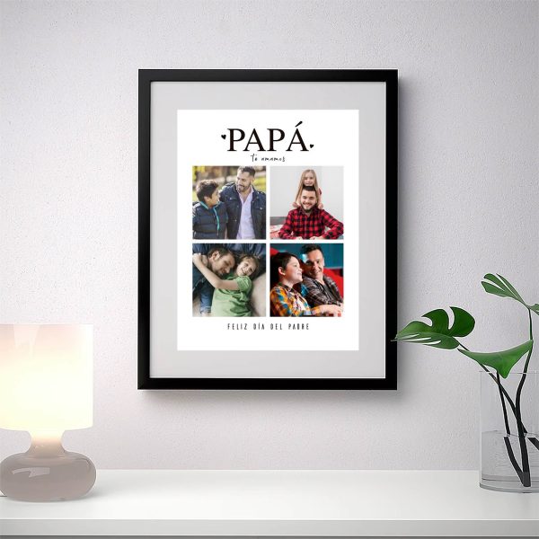Día del Padre foto en cuadros
