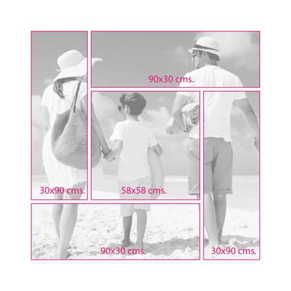 pack de cuadros decorativos canvas