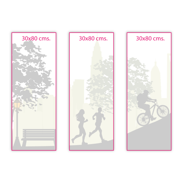 pack de cuadros decorativos canvas