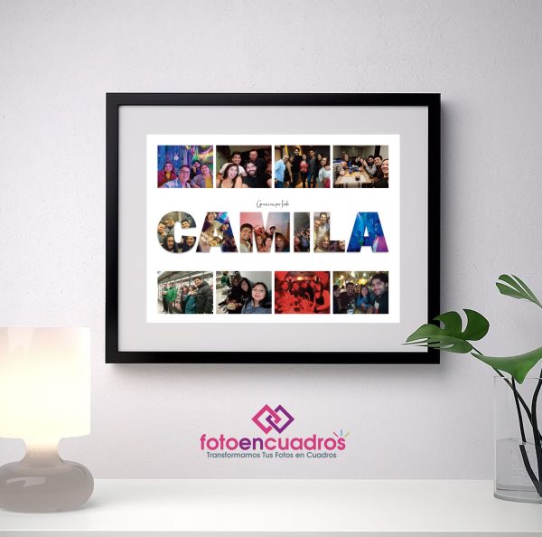 cuadro personalizado con nombre